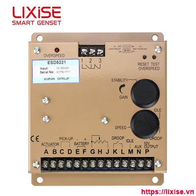 img-Bộ điều tốc máy phát điện ESC5221
